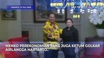 Airlangga Ngaku Sudah Lapor Jokowi untuk Bertemu Puan Maharani