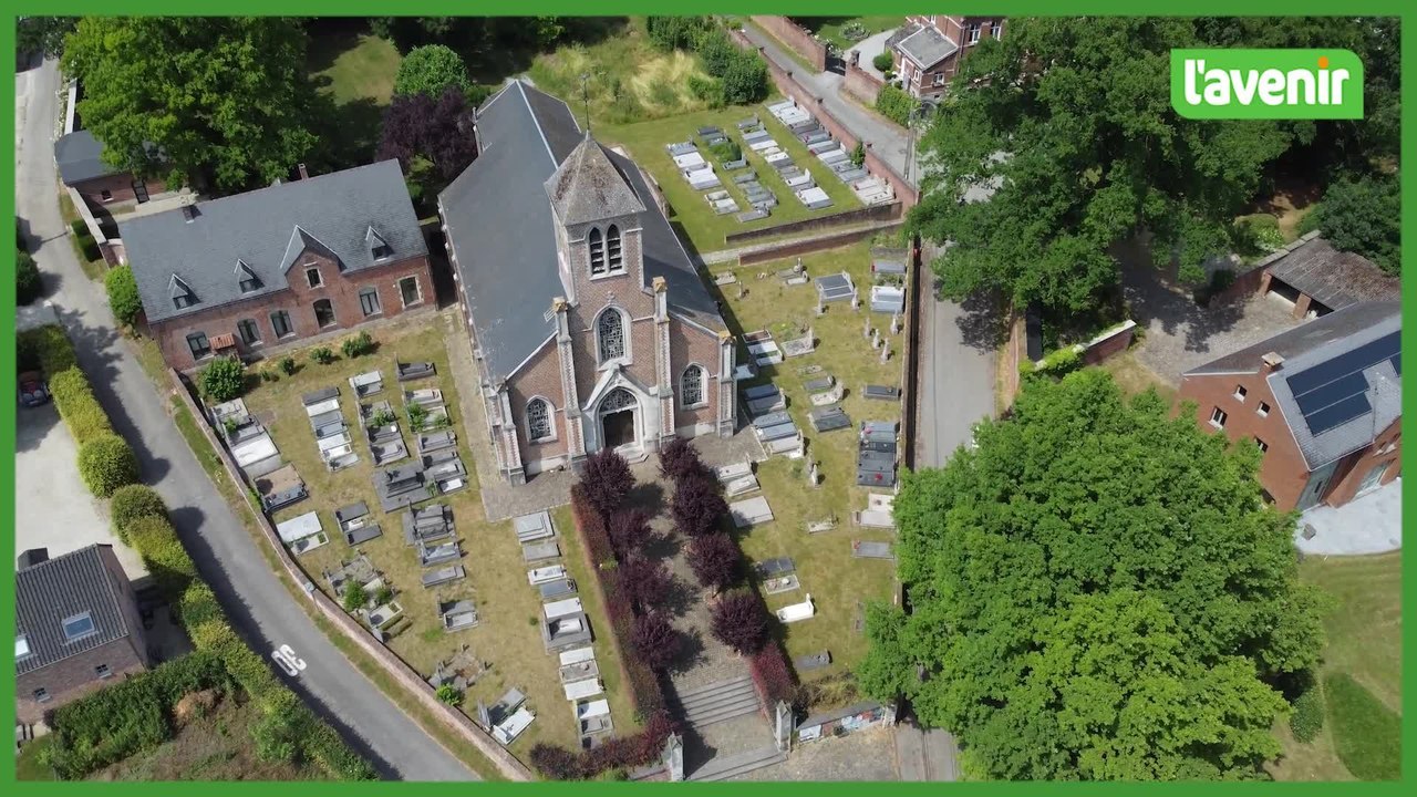Le Brabant wallon vu du ciel : Malèves-Sainte-Marie
