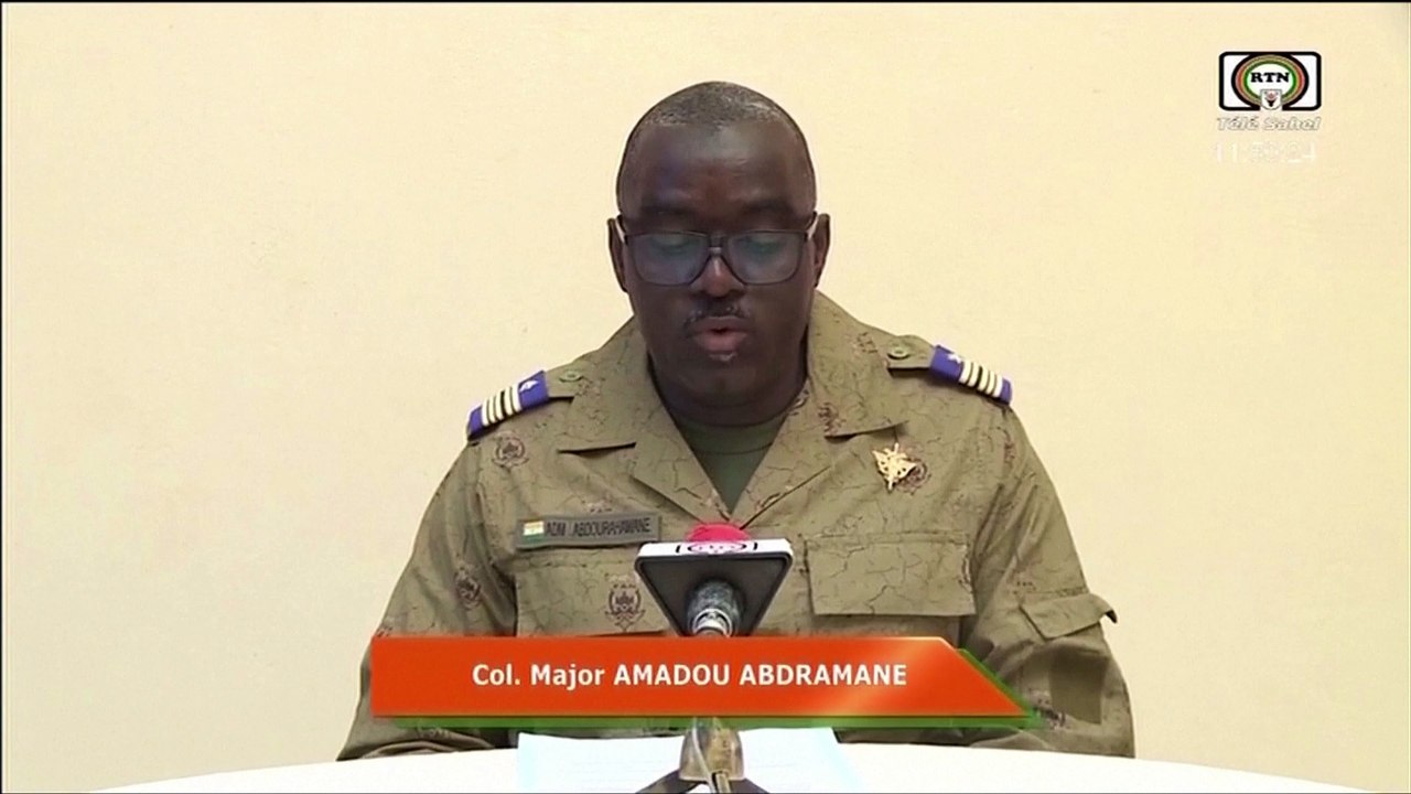 Niger political activities suspended until further notice - army on state TV