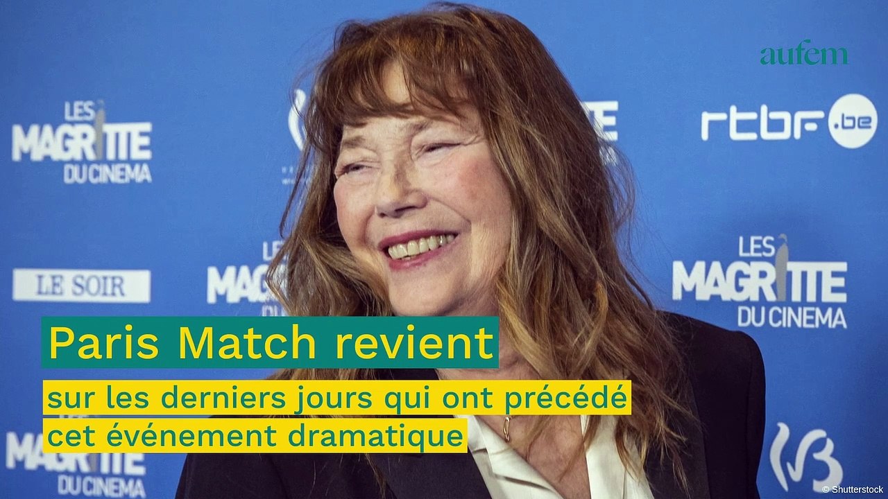 Mort de Jane Birkin : "par crainte que quelque chose", cette dernière demande bouleversante qu'elle a faite à ses filles