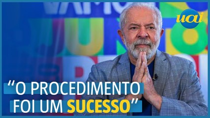Ministro comenta estado de saúde de Lula após procedimento