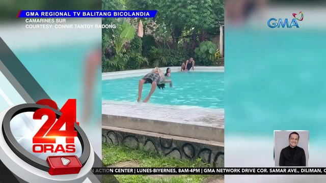 75-anyos na lola sa CamSur, nagpa-wow sa kanyang husay sa pag-backflip | 24 Oras