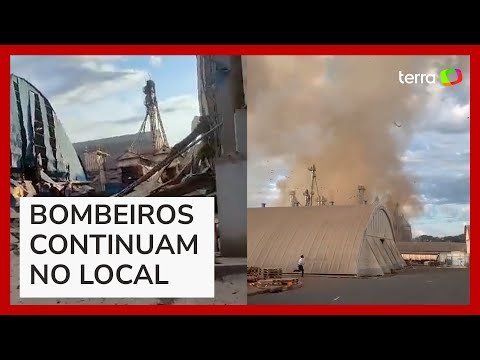 Explosão em silo de cooperativa deixa 8 mortos e mais de 10 feridos em Palotina (PR)