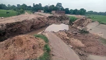 Constructed culvert and leak will be checked
