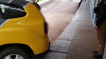 Indivíduo sai do mato com bicicleta furtada e é preso pela PM