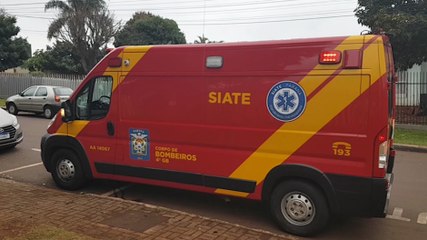 Menina de seis anos é socorrida pelo Siate na Escola Teotônio Vilela