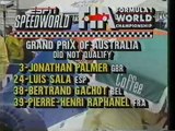 F1 1989 - AUSTRALIA (ESPN) - ROUND 16