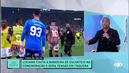 Marcelinho Carioca diz que compreende comemoração de Luciano: "não vamos crucificar"