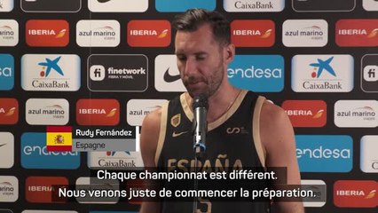 Espagne - Fernández : "Comme si c'était mon tout premier tournoi"