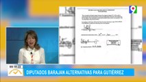 Diputados barajan alternativas para Gutiérrez  | El Despertador SIN