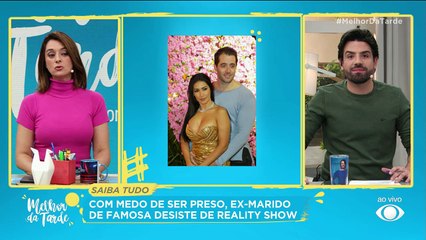 Ex-marido de Simone está com medo de ser preso | Melhor da Tarde