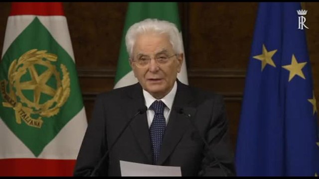 Mattarella: sul Pnrr tutti alla stanga, decisivo per l'Italia