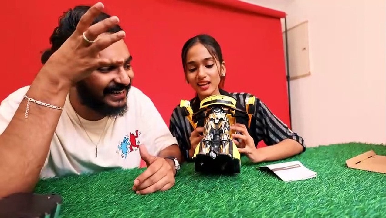 BIGGEST TRANSFORMERS ROBOT UNBOXINGവിഷയം  UNBOXINGDUDE l
