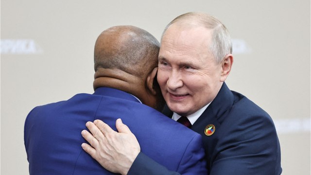 Vladimir Putin is being mocked online once again for bizarre interaction with Ethiopian PM