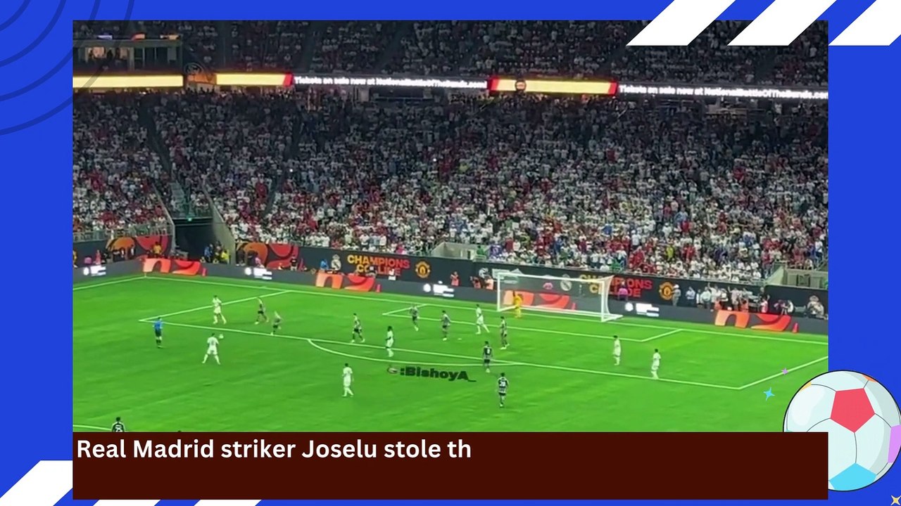 Joselu Insane Bicycle Kick Goal vs Manchester United