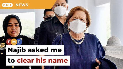 Najib asked me to clear his name in the media, Zeti tells court