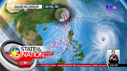 Weather Update as of 10:30PM(July 27, 023) | SONA
