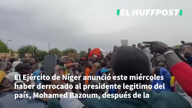 Golpe de Estado en Níger: el Ejército dice haber derrocado al presidente legítimo