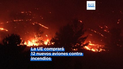 La UE encarga más aviones Canadair para aumentar la flota de extinción de incendios forestales en los países del sur