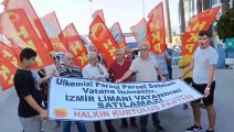 HKP, Alsancak Limanı'nın satılmasını protesto etti: Vatana ihanettir