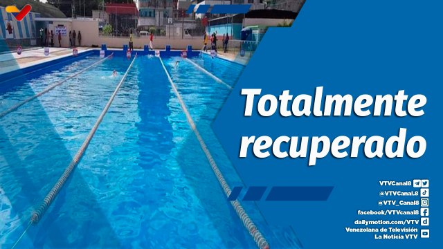 Deportes VTV | Recuperado Complejo de Piscinas “Bravos de Apure” en Caracas