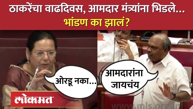 ठाकरेंचा वाढदिवस, आमदारांना जायचं होतं… तेव्हा राडा का झालं?
