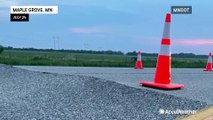 Heat wave buckles roads in Minnesota