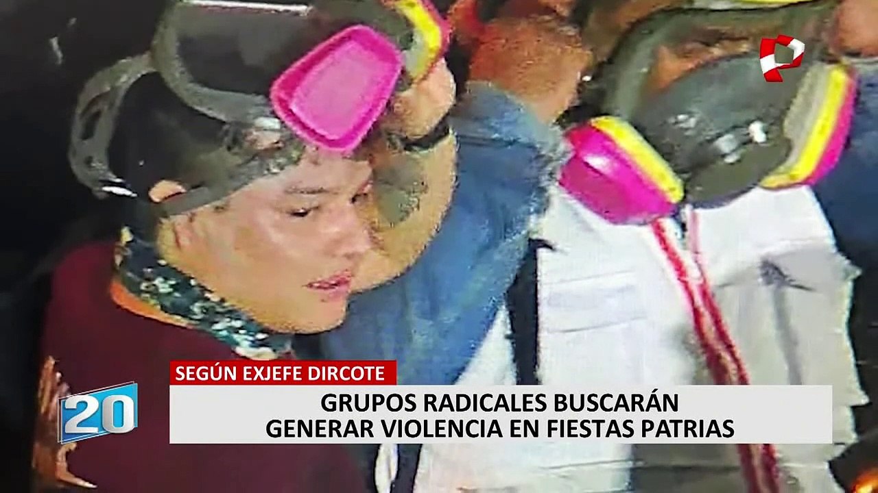 Fiestas Patrias: grupos radicales se movilizará...