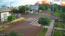 Imagens impressionantes mostram momento da explosão na C.Vale em Palotina