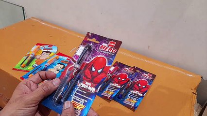 Unboxing and Review of Cello Marvel Hero, Chota Bheem Fountain Pen