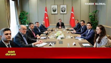 Cumhurbaşkanı Yardımcısı Yılmaz, Azerbaycan Ekonomi Bakanı Cabbarov’u ağırladı