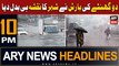 ARY News 10 PM Headlines 27th July 2023 | Weather Updates