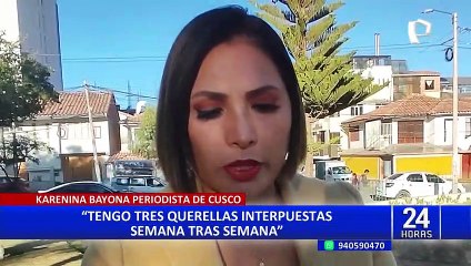 Alejandro Soto: candidato a la presidencia del Congreso presentó 14 querellas a periodistas del Cusco