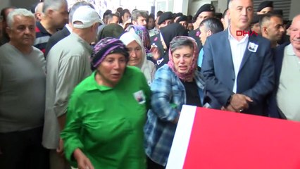 Şehit Jandarma Astsubay Ali Buran Son Yolculuğuna Uğurlandı