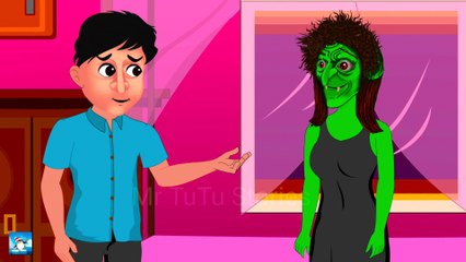 यूट्यूब वाली चुड़ैल ! Horror Stories ! Bhootiya ! Cartoon ! Moral Story ! Haunted Story