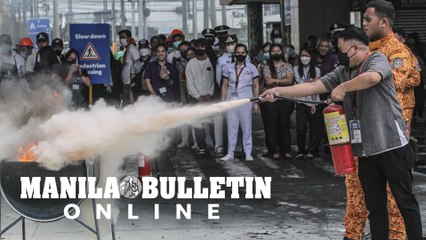 Bureau of Fire Protection leads 2nd SM Nationwide Fire Drill