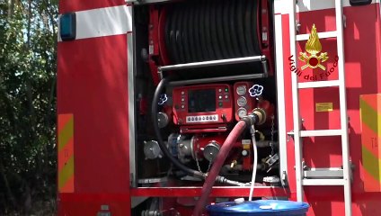 Incendio con nube tossica, i dettagli dei rifiuti andati a fuoco a Ciampino