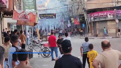 Λωρίδα της Γάζας: Αντικυβερνητική διαδήλωση κατέληξε σε «πετροπόλεμο»