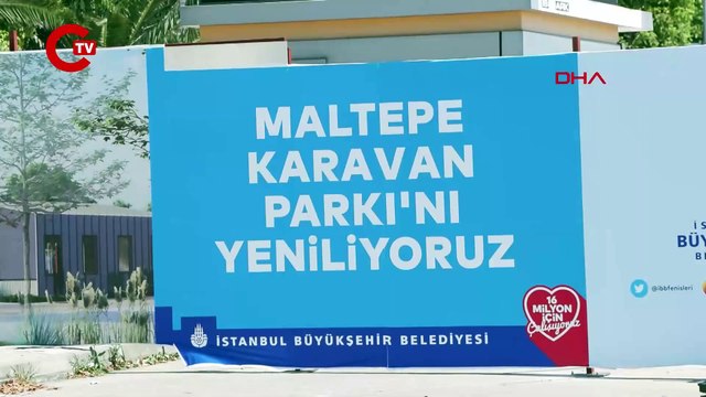 MALTEPE SAHİLDE KARAVANLAR İÇİN PARK ALANI DEĞİL KAMP ALANI TALEBİ