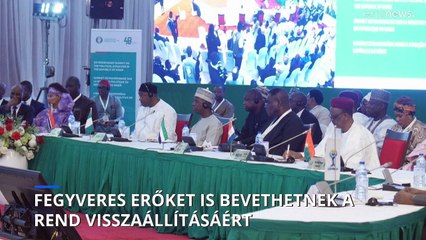 Ha kell, fegyveres erőket is bevetnek Nigerben a rend visszaállításáért