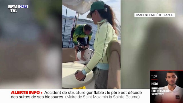 Fréjus: Le pilote d’un avion de tourisme, victime d’une panne de moteur, a réussi à amerrir au large de la plage - Ses trois occupants sont sains et saufs - VIDEO