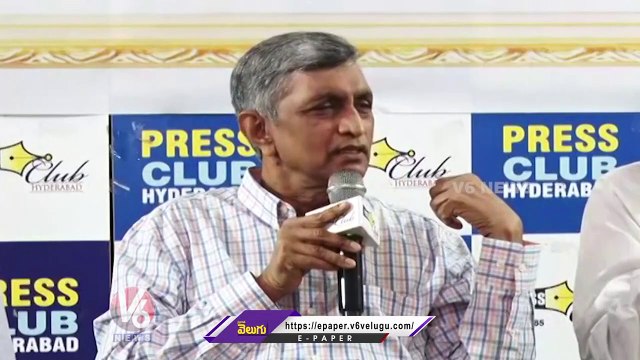 Retd IAS Jaya Prakash Narayana About Politicians Ruling Police Station _ V6 News