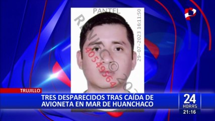 Trujillo: habrían hallado cuerpos de tripulantes de avioneta que cayó a mar de Huanchaco