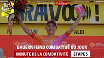 Region Occitanie most aggressive rider minute - Stage 5 - Tour de France Femmes avec Zwift 2023