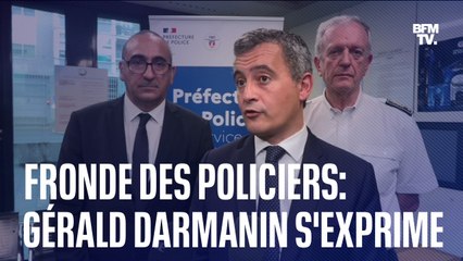 Fronde des policiers: Gérald Darmanin s'exprime pour la première fois depuis le début de la crise