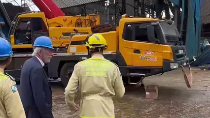 Imagens mostram situação de cooperativa C. Vale após explosão; veja