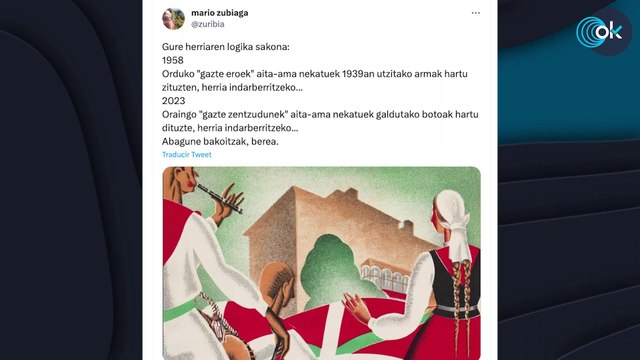 Un senador de Bildu, socio de Sánchez, justifica a ETA: «Tomaron las armas para renovar el pueblo»