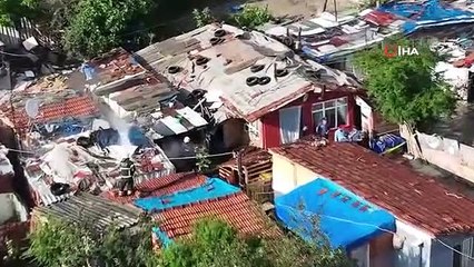 Tekirdağ'da ev yangını: 1'i bebek 4 çocuk yangından etkilendi