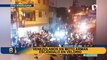 Extranjeros en motos arman escándalo en velorio y se enfrentan a la policía en el Cercado de Lima