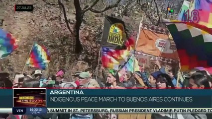 Third Malón for Peace continues in Argentina